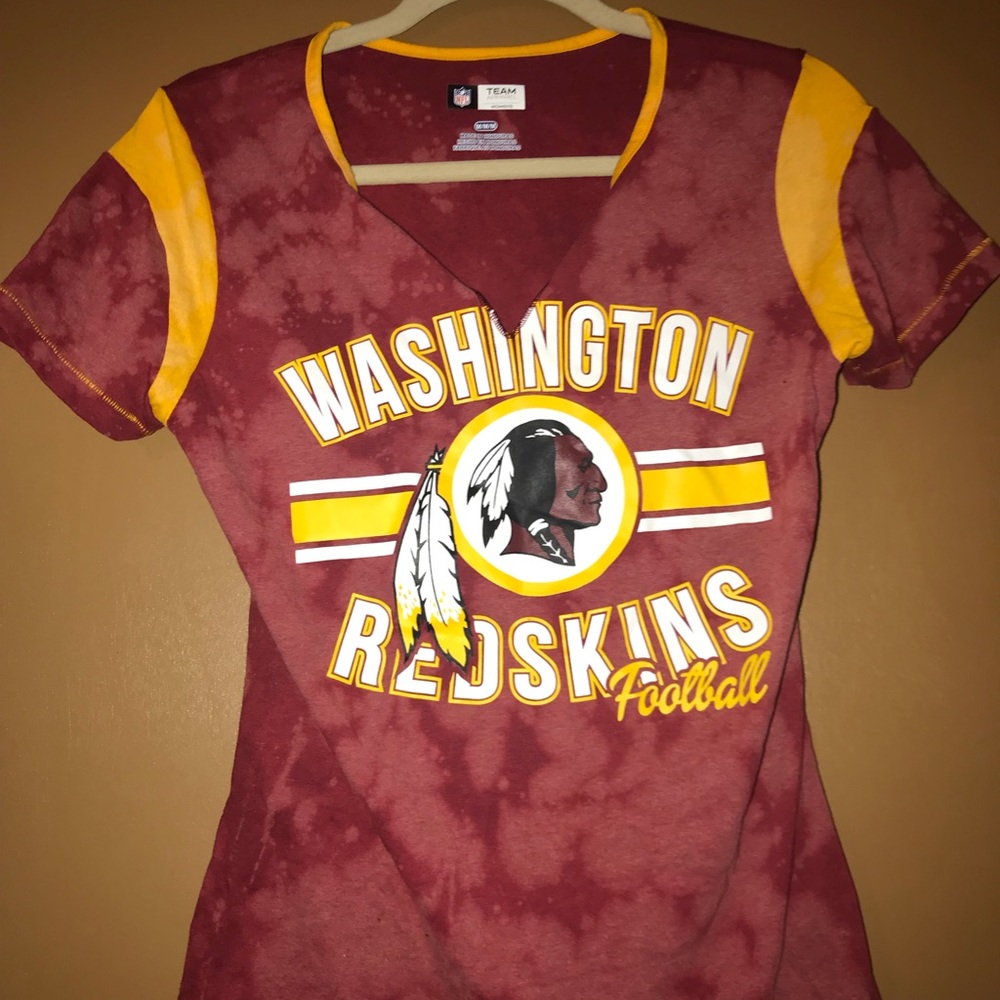 Bleached Washington Redskins Tee